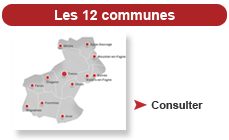 Les 12 communes