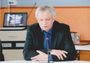 Jean-Luc PERAT lors de son intervention en Mairie de Fourmies