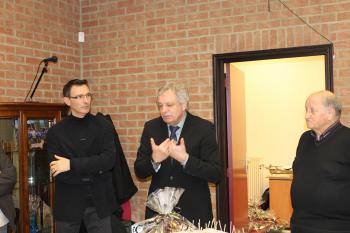Rception de la Mairie Neuf-Mesnil pour remercier Jean-Luc PERAT