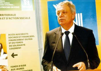 Jean-Luc PERAT, en qualit de Conseiller Gnral, lors de son intervention
