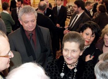 A l'Assemble Nationale le 16 fvrier 2010 avec Simone VEIL