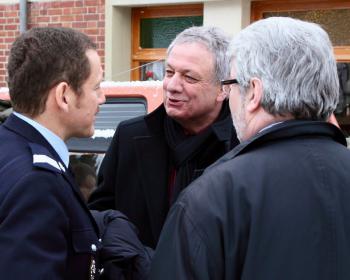 En 2010, lors du tournage du film Rien a Dclarer