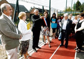 A Wignehies, en mai 2010, en sa qualit de Conseiller Gnral du Canton de Trlon