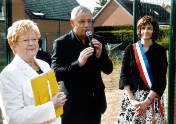 Avec Danile THINON, Vice Prsidente du Conseil Gnral du Nord